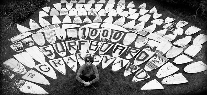 1000 Surfboard Graveyard Artist Prints - ectohandplanes